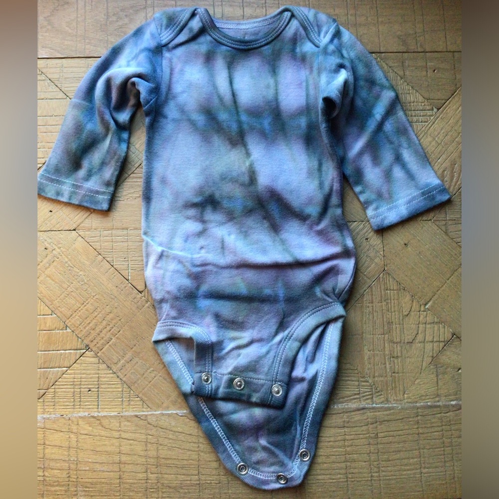 Carter's Ice Dye Baby Onesie
